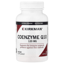 Kirkman Labs, Coenzim Q10, 120 mg, 90 Capsule