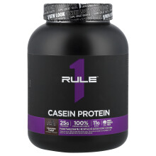 Rule One Proteins, R1 Casein, Eiwitpoeder Drink Mix, Chocolate Fudge, 4,01 lb (1,82 kg)