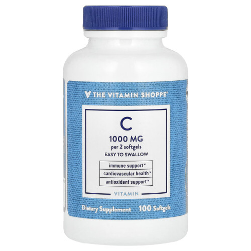 The Vitamin Shoppe, Witamina C, 100 wegetariańskich kapsułek