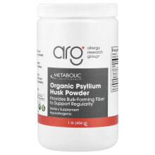 Metabolic Maintenance, Organisk Psyllium Husk Powder, 1 pund (454 g)