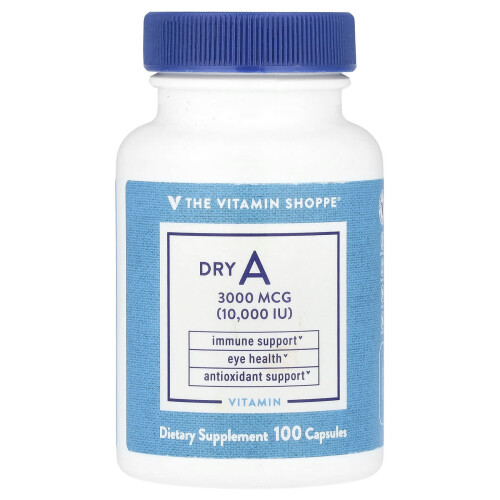 Dry A, 3,000 mcg (10,000 IU), 100 Cápsulas