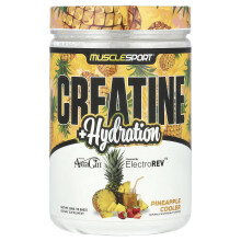 MuscleSport, Creatine + Hydratatie, Ananas Cooler, 10,58 oz (300 g)