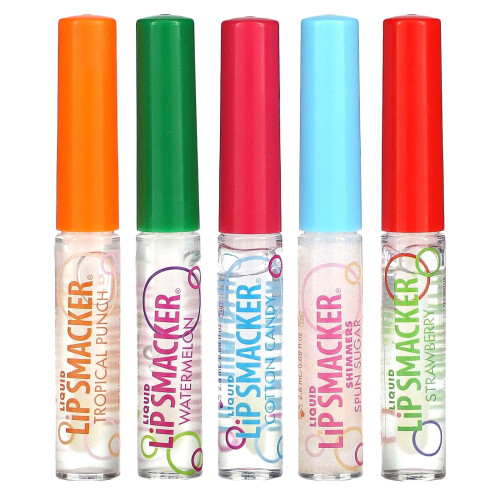 Λίπ Σμάκερ, Λιπώδης Λιπ Gloss, Ποικιλία Πακέτο, 5 Πακέτο, 0,45 fl oz (14,0 ml)
