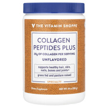 The Vitamin Shoppe, Kollagénové Peptidy Plus, Nechutné, 10 oz (283 g)