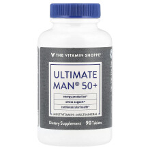 Ultimate Man 50+ The Vitamin Shoppe, Multivitamin & Multimineral, 90 tabletek