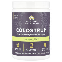 Ancient Nutrition, Colostrum, Lemon Bar, 4,02 oz (114 g)
