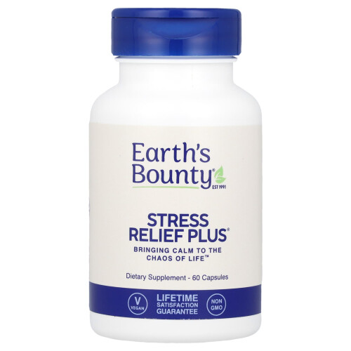 Earth's Bounty, Stressverlichting PlusÆ, 60 Capsules