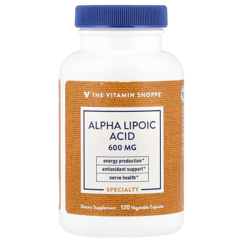 The Vitamin Shoppe, Αλοϊκό Οξύ, 600 mg , 120 Βοτανογενή Φύλλα