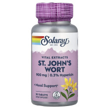 Solaray Vital Extractek St. Jánosfű 900 mg 30 tablettában