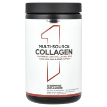 Rule One Proteins, Colágeno de Fuentes Múltiples + Vitamina C y Ácido Hialurónico, Sin Sabor, 9.26 oz (262.5 g)