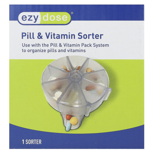 Ezy Dose, Pil & Vitamin Sorteerder, 1 Stuk