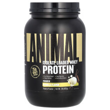 Animal, Proteina de Lapte Isolată Încărcată, Vanilă, 2 lb (907 g)