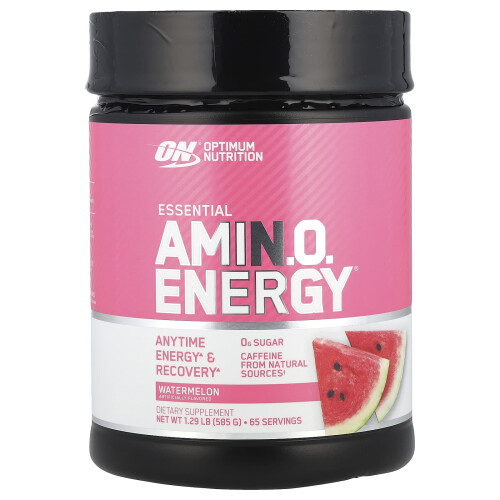 Optimum Nutrition Optimum Nutrition, Essential Amin.O. Ενέργεια, Νερόμελό, 1.29 lb (585 g)