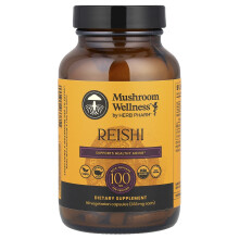 Herb Pharm, Benessere dei Funghi, Reishi, 90 Capsule Vegetariani (333 mg per Capsula)