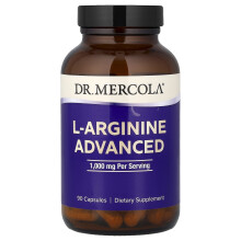 Dr. Mercola, L-Αργινίνη Advanced, 1.000 mg, 90 Capsules (333 mg per Capsule)
