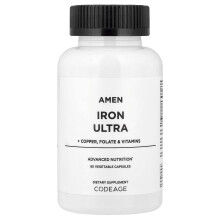 Codeage, Amen, Iron Ultra, 60 Capsule de Legume