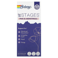 Solaray, Η Ζωή της Στάσεων, PMS & Μηνιαίες, 24 VegCaps