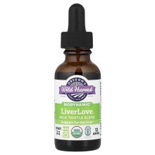 Oregon's Wild Harvest, LiverLove, Biodynamické, Lemon + Rosemary, 1 fl oz (30 ml)