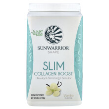 Sunwarrior, Form, Slank Kollagen Boost, Vanilje, 1.65 lb (750 g)