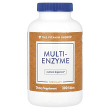 The Vitamin Shoppe, Multi-Enzym, 300 Tabletter