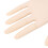 Flexible Rubber Practice Hand for Acrylic Nails Nail Art Training 10