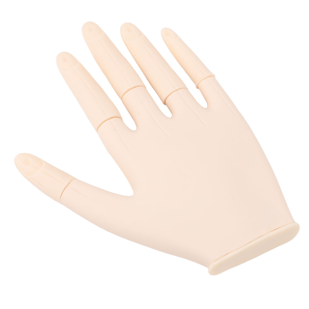 Flexible Fingers Nail Art Training Hand