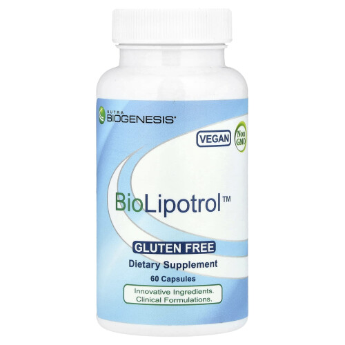 Nutra BioGenesis, BioLipotrol, 60 capsules