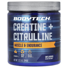 BodyTech, Kreatin + Citrullin, Usmagt, 12,1 oz (345 g)