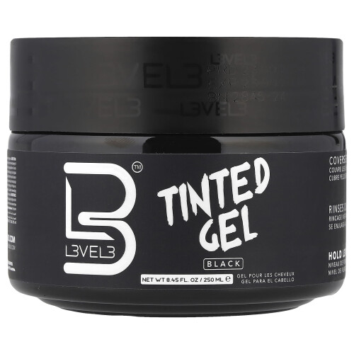 Tinted Gel Black, 8.45 fl oz (250 ml) από Level 3