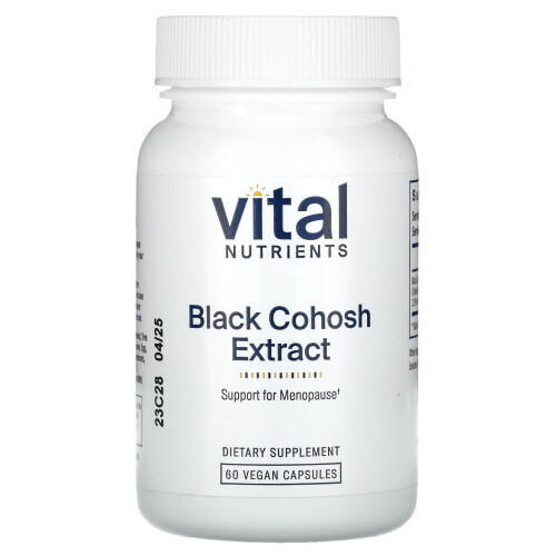 Vital Nutrients Vital Nutrients, Black Cohosh Extract, 60 Vegan Kapsułek