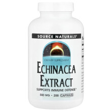 Source Naturals, Ekinecia Extrakt, 500 mg, 200 Kapsuly