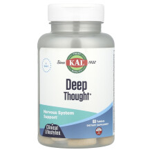 KAL, Deep Thought, Mental Clarity, 60 Tabletiek