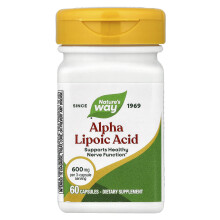 Nature's Way, Alfa-lipoinsyra, 60 kapslar (200 mg per kapsel)