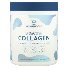 Wondercow, Colágeno Bioactivo, Sin sabor, 10.58 oz (300 g)