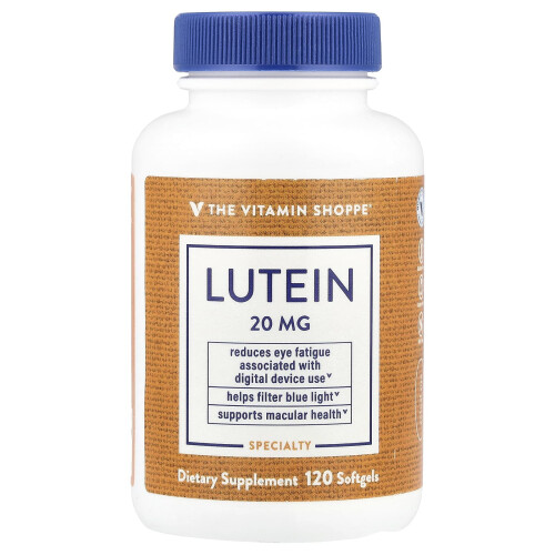 The Vitamin Shoppe, Λουτέιν, 20 mg, 120 Μυτερά