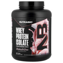 Whey Protein Isolate, Strawberry Ice Cream, 5 lb (2.268 g)