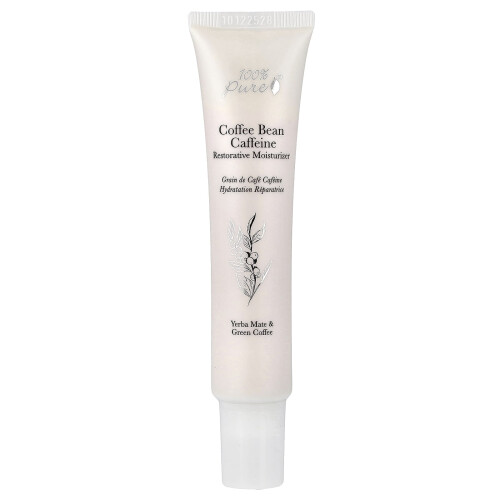 100% PURE, Coffee Bean Caffeine Restorative Moisturizer, 1.4 fl oz (40 ml)