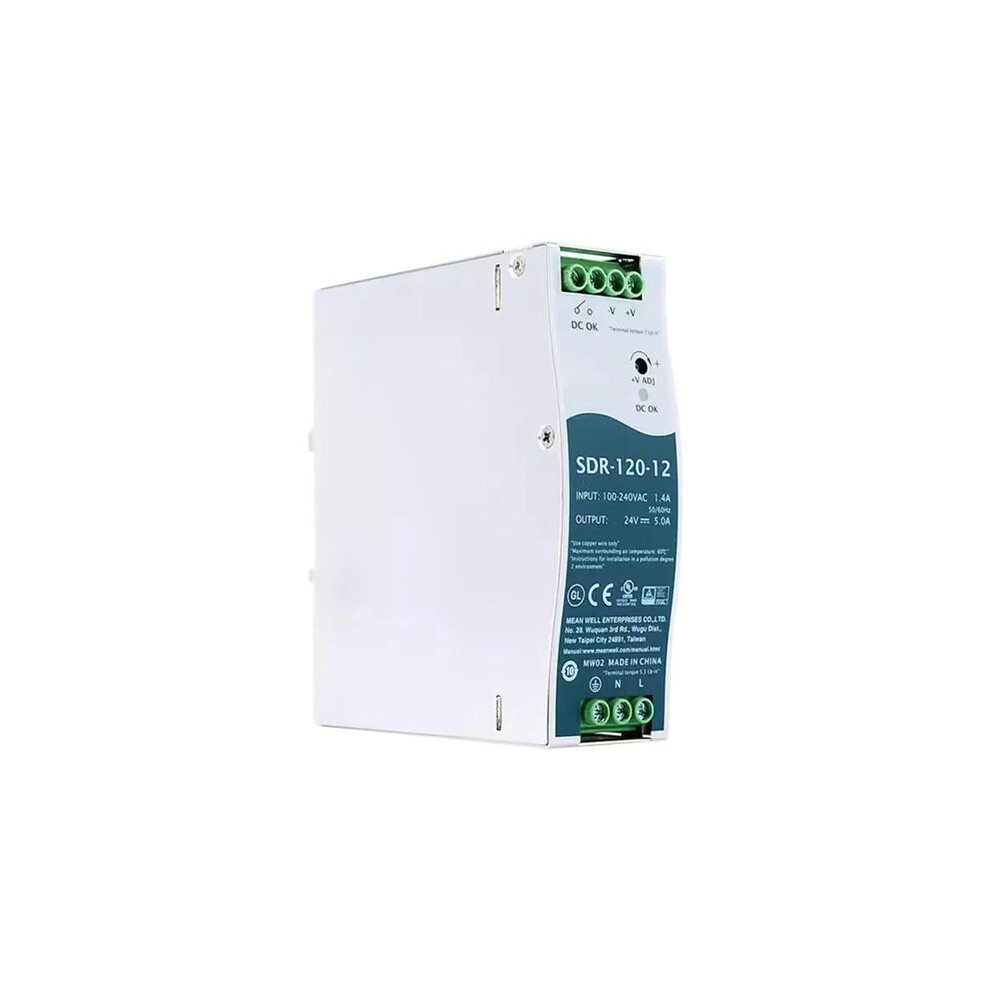 Sdr-120-12 Switching Power Supply 120W 12V 10A Single Output Industrial Din Rail With Pfc Functi Power Supply 6031598802978