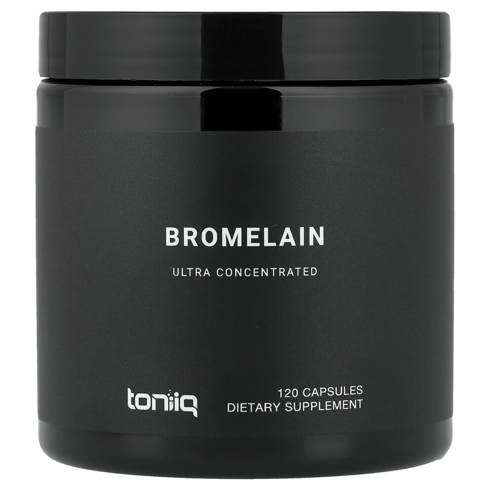 Toniiq , Bromelain, 120 Capsules (500 Mg Per Capsule)