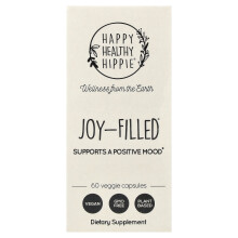 Happy Healthy Hippie, Joy-Filled, Supports a Positive Mood, 60 Veggie Capsules
