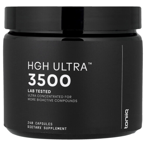 Toniiq, HGH Ultra 3500, 240 Capsule