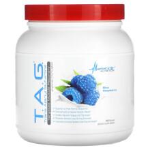 Metabolic Nutrition, T.A.G., Fresa Azul, 400 g