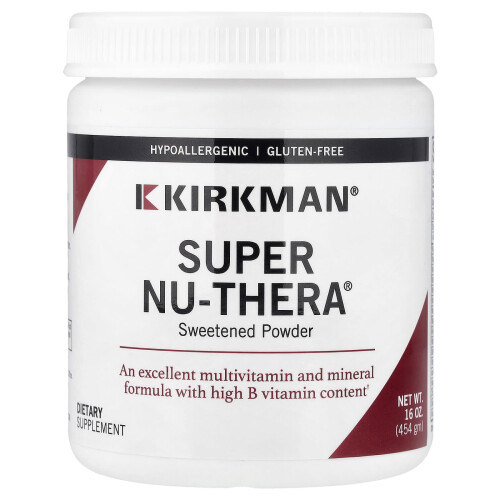 Κίρκμαν Λάμπς, Super Nu-Thera Powder, Ασυνέπεια Γεύση, 16 oz (454 γρ.)