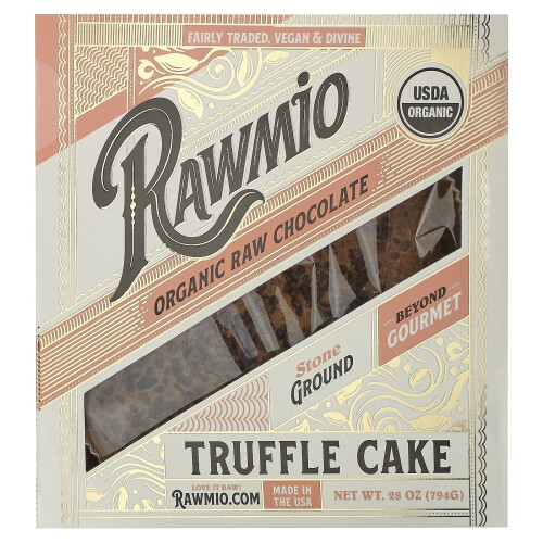 Rawmio, Οργανικό Ραβ Κρεμαστό Τρούφα Κέικ, 28 oz (794 g)