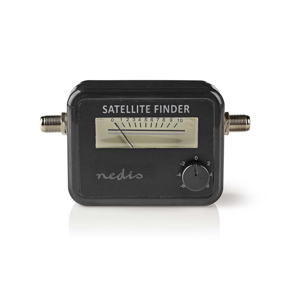 Satellite Signal Strength Meter | 950-2400 Mhz | Input Sensitivity: 83 Db | Output Level: 102 Dbuv | Black 5412810305902