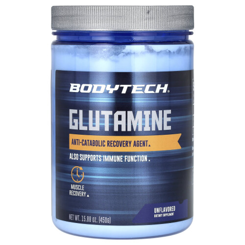 BodyTech, Glutamine, Ongevoopt, 15,88 oz (450 g)