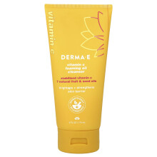 DERMA E, Vitamin C Schaumbadöl Reiniger, 6 fl oz (175 ml)