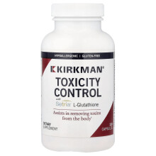 Kirkman Labs, Mérgező Anyag Kontrol, Setria L-Glutathionnal, 120 Kapszula