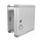 3Pcs Wall Mounted Locking Key Box Silver Aluminum for Home and Office 1