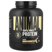 Dier, 100% Wijp Proteïne Poeder, Cookies & Cream, 4 lb (1,81 kg)